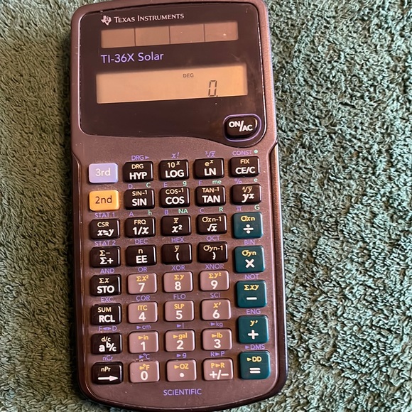 Texas Instruments TI-36 X solar  Scentific - Picture 1 of 3